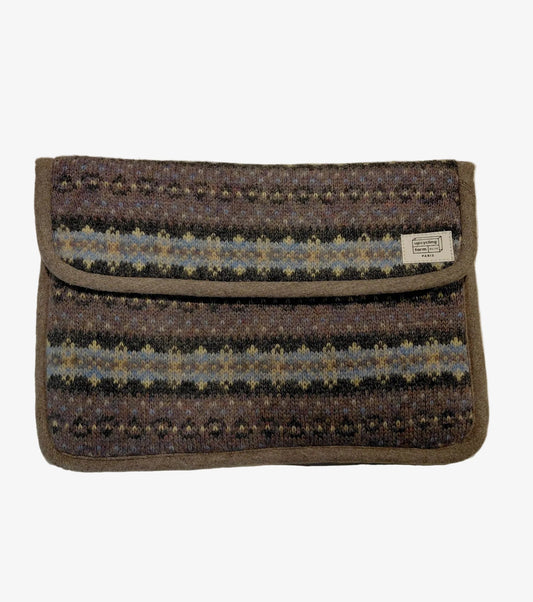 vintage recycled laptopsleeve -lab10streetwear.nl