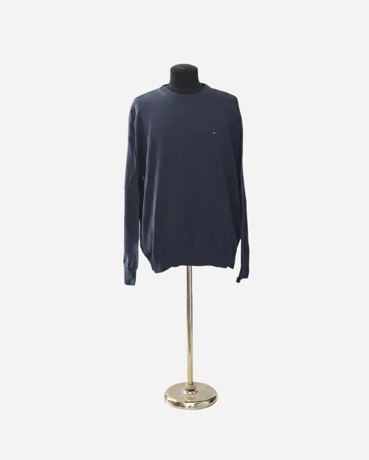 Vintage Tommy Hilfiger Sweater Navy - XXXL - lab10vintage.nl