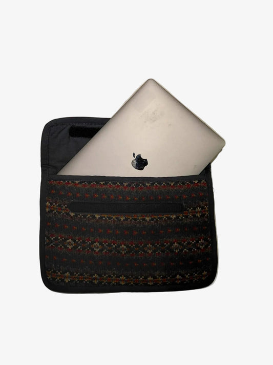 vintage recycled laptopsleeve -lab10streetwear.nl